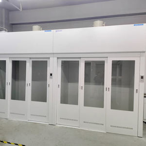 Anti-Zuur Anti-Alkalische Stalen Walk-In <span class=keywords><strong>Fume</strong></span> <span class=keywords><strong>Hood</strong></span> Ce Gecertificeerde Scienfocus F9-IC-150 Voor Laboratorium Ziekenhuis Schoolgebruik - Product Image 1