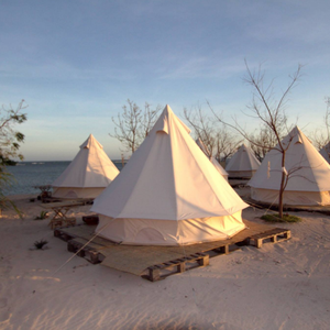 Quattro Stagioni Impermeabile All'aperto Campeggio di Famiglia 5M <span class=keywords><strong>Tenda</strong></span> di Bell per Glamping - Product Image 1