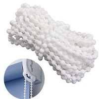 Haute qualité 4.5mm stores perle chaîne en plastique rouleau Durable en plastique rideau stores boule chaîne