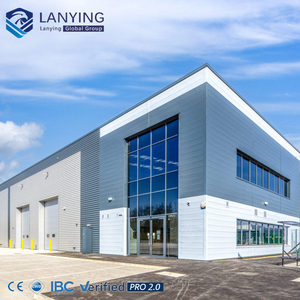 Edificio de Estructura de Acero Prefabricado Modular Ligero, Estructura Metálica Moderna para Almacenes, Fábricas, Graneros, Talleres Industriales - Product Image 1