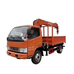 Camión Dongfeng con Motor Yunnei <span class=keywords><strong>de</strong></span> 90HP, Grúa Telescópica para Contenedores, Mini Grúa <span class=keywords><strong>de</strong></span> 2 y 3.2 Toneladas - Product Image 1