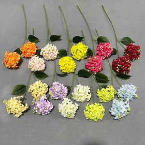 <b>Artificial</b> <b>Hydrangea</b> Flowers Silk Flower Wedding Home Decor Eco Friendly - Product Image 2