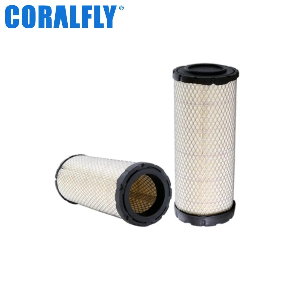 CORALFLYหลักRadialsealสารหน่วงไฟเซลลูโลสรถบรรทุกกรองอากาศ46489 P532410 RS3549 2791707