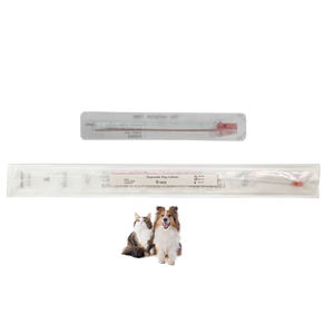 สายสวนปัสสาวะ1.0สำหรับสัตว์เลี้ยง1.3 130มม. สายสวนปัสสาวะสำหรับแมวสัตวแพทย์สัตวแพทย์พร้อมลวดนำทาง18ปี - Product Image 1