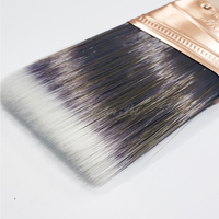 Refroidisseur Master M11002 — peinture de 2.5 pouces, poils en Nylon/Poly, poignée en bois, pinceau d'angle d'intérieur