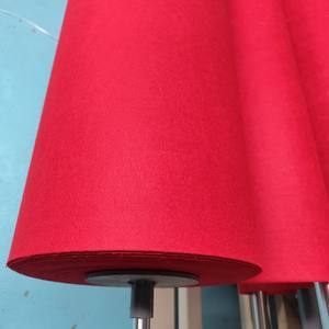 Tapis de protection pour peintre en feutre non tissé rouge vif, à poils ras, lavable, épaisseur 1-5 mm - Product Image 4