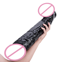 Super énorme gode réaliste en PVC grand avec une forte aspiration godes longs pas cher jouets pour adultes pour femme Sex Shop