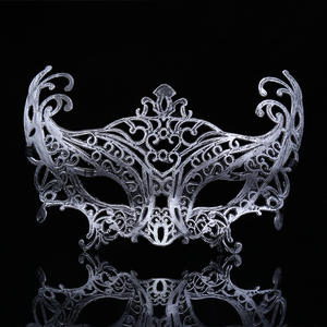 หน้ากากเวนิสสำหรับฮาโลวีน งานปาร์ตี้สวมหน้ากากสไตล์วินเทจ ของตกแต่งงานปาร์ตี้โรมันโบราณ สำหรับผู้ใหญ่และเด็ก หน้ากากครึ่งหน้าแกะสลักแบบโบราณ - Product Image 2