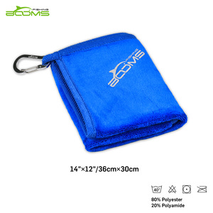 Toalla de Microfibra de 3 Piezas de 14x12 Pulgadas con Clip para Pesca B0T, para Limpieza de Señuelos y Equipo en Agua Salada/Agua Dulce - Product Image 6