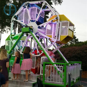 Grande Roue Amusante de Parc d'Attractions Extérieur avec Remorque pour Enfants en Promotion - Product Image 2