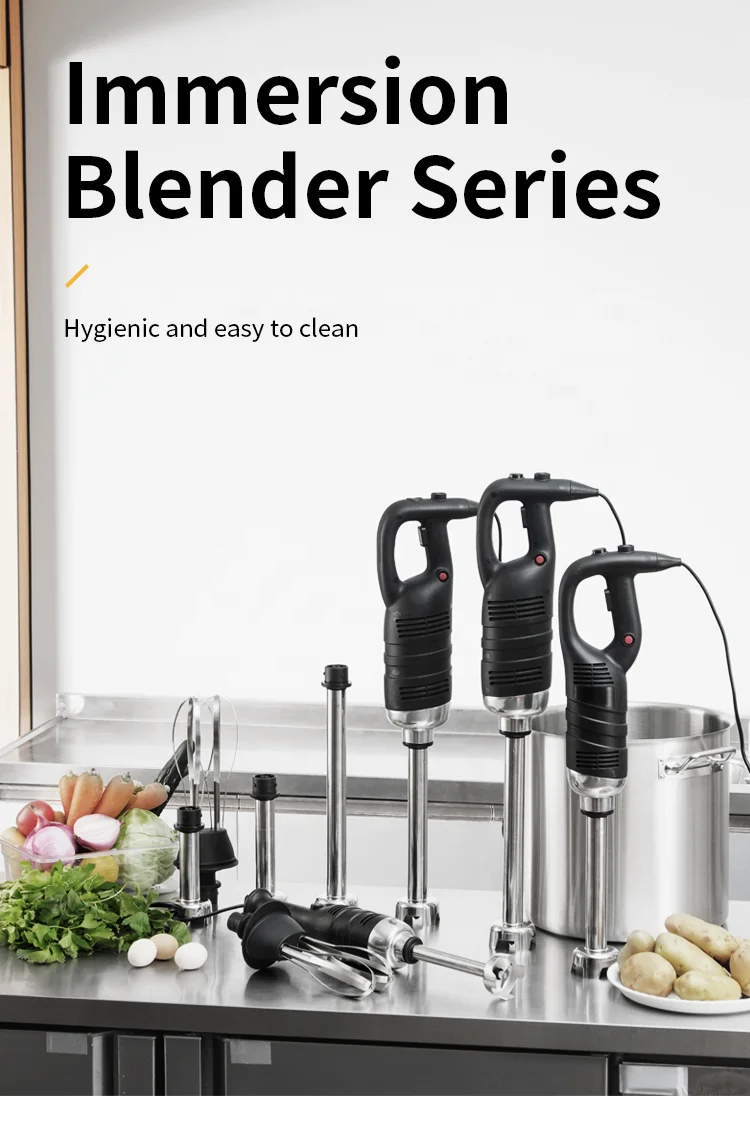 ASAKI New Factory Price Big Powerful Electric Commercial Immersion Blender Hand Stick Blender