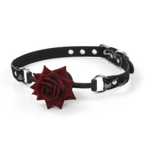 Silicone traspirante rosa palla Gag per adulti BDSM gioco a bocca aperta fissazione orale pizzo fiore <span class=keywords><strong>Bondage</strong></span> ingranaggio per le donne e le coppie - Product Image 4