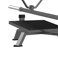 Appareil de musculation à charge libre T-Rower pour centre de fitness, Rameur incliné à levier