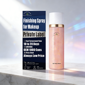 Spray Fixant Matte Iridescent 18H Personnalisé. Résistant à l'eau et transfert, SPF 30, fini satiné pour <span class=keywords><strong>peau</strong></span> mature - Product Image 1