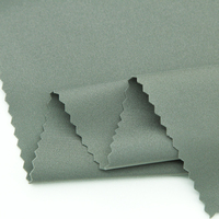   Tissu en Spandex/Nylon tricoté double face extensible dans quatre directions, effet peau de requin, haute élasticité, respirant, séchage rapide, pour vêtements de sport et lingerie