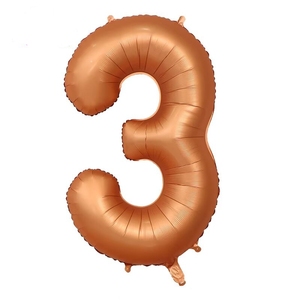 Grande palloncino <span class=keywords><strong>arancione</strong></span> 32 pollici 40 pollici gonfiabile con numero di elio per decorazioni per feste - Product Image 3