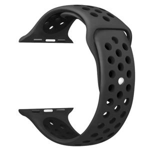 Cinturino Sportivo Impermeabile in Silicone di Alta Qualità per <span class=keywords><strong>Apple</strong></span> <span class=keywords><strong>Watch</strong></span> Serie 7, 8, 9, 10, <span class=keywords><strong>SE</strong></span> 42/44mm Taglia L - Product Image 2