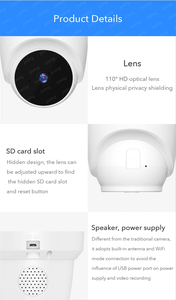V380Pro PTZ IP Home Security 5MP Dome CCTV Wireless Surveillance Camera Motion Detection Night Vision WiFi Indoor Turret Cameras - Product Image 6