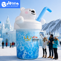 Ours gonflable personnalisé pour la décoration d'événements festifs, la publicité commerciale, les événements de carnaval