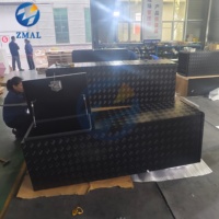 Toit de camionnette en aluminium de haute qualité, personnalisé en usine, robuste, boîtes à outils en aluminium pour camions, camping-cars et pick-up