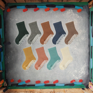 Chaussettes pour bébé en coton sans couture, absorbant la transpiration, style décontracté, tricotées pour les nouveau-nés, les garçons, les filles, les enfants, les tout-petits, en vrac, Supersky - Product Image 3