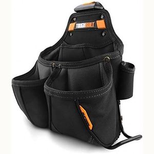 Free sample Electrician tool bag, HVAC tool bag, Tool caddy, Tool bags for electricians, Tool tote bag w/<b>socket</b> <b>organizer</b> - Product Image 1