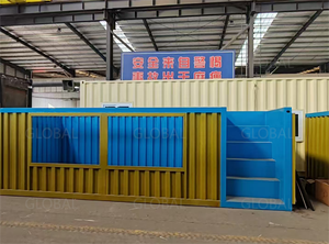 Container-Stil Quadratischer Mobiler Swimmingpool Vorgefertigt für Hotelnutzung Modernes Design Groß 1 Jahr Garantie - Product Image 3