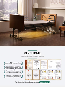 Роскошная электрическая вращающаяся кровать для ухода за пожилыми людьми, медицинская кровать для домов престарелых, вращающаяся кровать для помощи при подъеме, для больниц и домашнего ухода - Product Image 3