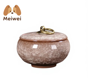 Meiweipet Anıt Kremasyon Urnesi Seramik Gözyaşı Şeklinde Çevre Dostu Evcil Hayvan Urnesi Kolye (Küller İçin) - Product Image 1
