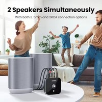 Receptor Bluetooth RCA UGREEN 5.1 AptX HD, Adaptador Inalámbrico Auxiliar con Conector de 3.5 mm para TV y Automóvil, Receptor de Audio Bluetooth 5.0 2RCA