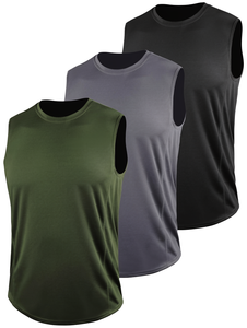 เสื้อกล้ามบาสเก็ตบอลผู้ชาย โพลีเอสเตอร์ 100% แห้งเร็ว ผลิตโดยผู้ผลิต OEM สำหรับชุดกีฬา - Product Image 1