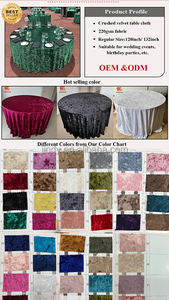 Tovaglia Rotonda Bianca Liscia di Lusso da 132 Pollici per Banchetti Nuziali e Ristoranti, Tovaglia Rotonda in Velluto da 120 Pollici per Eventi - Product Image 2