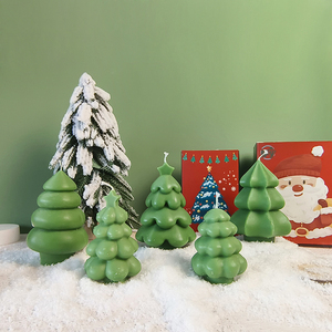 C-085 New Cross-border Christmas Tree Aromatherapy <b>Candles</b> Ins Modelling Decoration Christmas <b>Gift</b> <b>Candles</b> Wholesale - Product Image 3