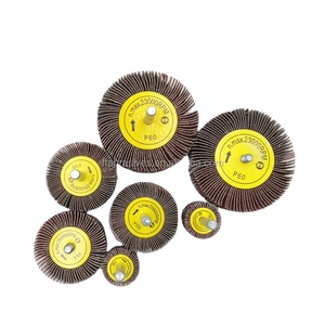 Fantech <strong>Abrasive</strong> <strong>Tools</strong> 50*20*6mm Spindle Grinding <strong>Abrasive</strong> Shaft-mounted Flap Wheel with Shank for Grinding Metal - Product Image 1