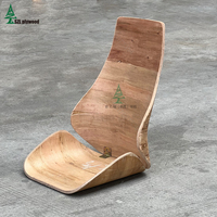 Chaise de patron cadre en contreplaqué directeur canapé chaise cadre en contreplaqué chaise de directeur cadre en contreplaqué d'eucalyptus