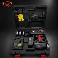 Mesin Pengikat Besi Tulang Otomatis RT545 Alat Pengikat Besi Tulang Tanpa Kabel 18.5V 5.0Ah Baterai Lithium 4-45mm Pistol Pengikat Batang Baja