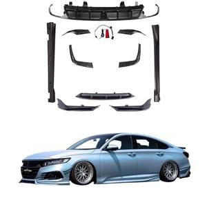 Kit de Parachoques Delantero, Faldones Laterales y Parachoques Trasero YOFER para Honda Accord Modificado, Generación 10.5 - Product Image 1