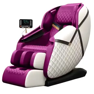 Zamanlama kontrolü sıfır yerçekimi modeli ZM-11/20-MC-9 ile tam vücut pembe ısıtmalı sandalye masajı