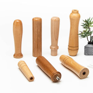 Mango de madera maciza natural, armarios de cocina personalizados y productos de madera, mango de madera, maquinilla de afeitar hecha <span class=keywords><strong>a</strong></span> mano - Product Image 2