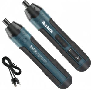 สำหรับไขควงไร้<span class=keywords><strong>สาย</strong></span> <span class=keywords><strong>Makita</strong></span> 3.6V ลิเธียมไอออน ขนาด 1/4 นิ้ว แรงบิด 5 นิวตันเมตร 4 ระดับความเร็ว ชาร์จผ่าน USB ได้ ใช้แบตเตอรี่ลิเธียมไอออน สำหรับงาน DIY ในบ้าน - Product Image 1