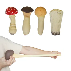 Factory Custom Stress Toy Simulation Mushroom Vegetable Stretch Toy Sand Filler Toy