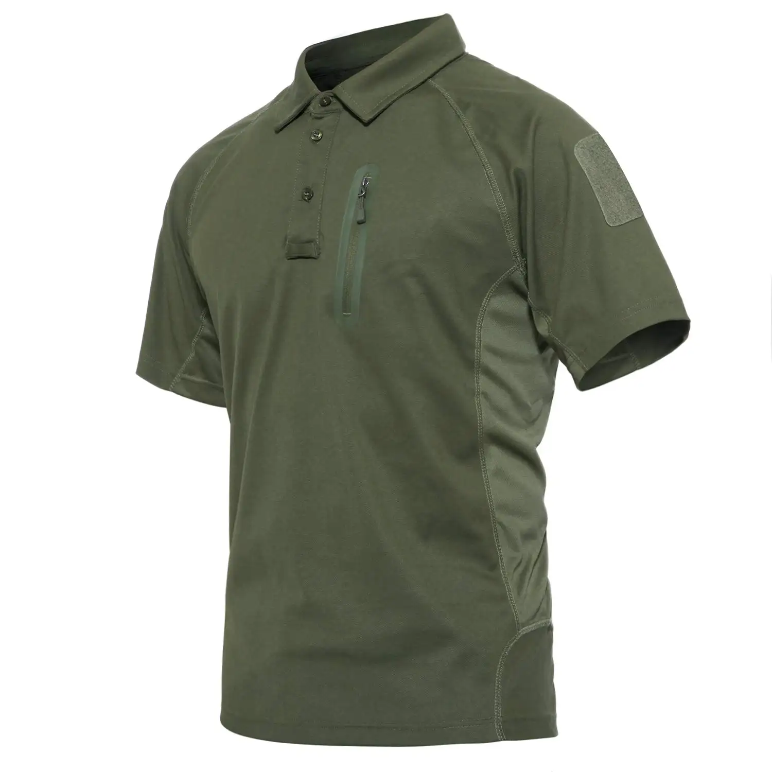 Chemise à manches courtes pour hommes Cargo Tactical Pullover Outdoor T-Shirt Combat Polo Shirts