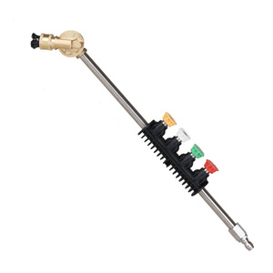 Varilla de extensión de acero inoxidable hecha a medida para pistola de lavado de autos a alta presión, presión ajustable de 250 Psi KGT-TJG - Product Image 1