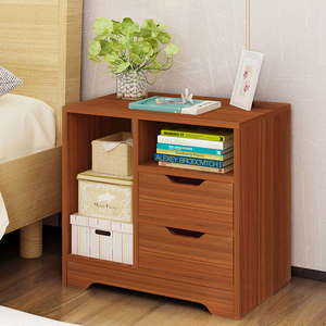 Simple and Modern Bedside Table, Economical Storage Cabinet for <strong>Small</strong> Bedroom, Artificial Wood Bedside Storage <strong>Shelf</strong> - Product Image 5