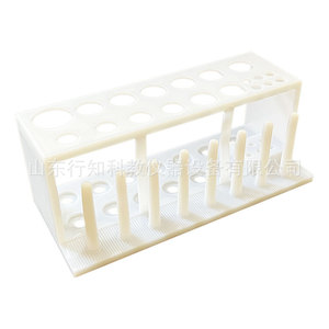 Soporte multifuncional para tubos de ensayo, 19 pozos, no extraíble, 32 mm de diámetro, fabricante de instrumentos didácticos, dispensador de doble fila - Product Image 5
