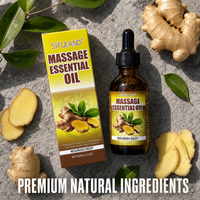 Huile Essentielle de Massage au Gingembre SiFULAND 60ml Soin Corporel Nourrissant Raffermissant Relaxant Spa Vente en Gros OEM ODM Marque Privée