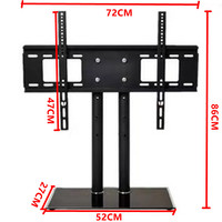 Support de table meuble tv de bureau convient pour téléviseur plat universel taille 32 ''-70'' pouces meuble tv moderne