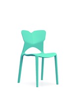 Chaise de salle à manger moderne résistante aux UV, légère, durable, écologique, pour usage extérieur dans les restaurants, hôtels, bars et maisons.