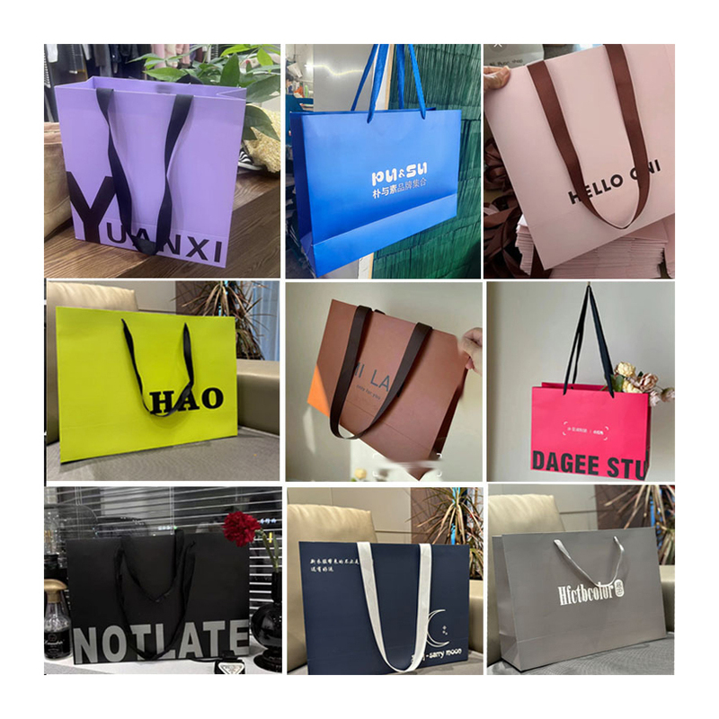Sachet Emballage Luxury Paper Bags with