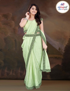 Sarees de Seda Étnicos al por Mayor, Listos para Usar, Elegantes, para Pedidos al por Mayor a Precios Competitivos con Diseño Tejido para Fiestas - Product Image 6